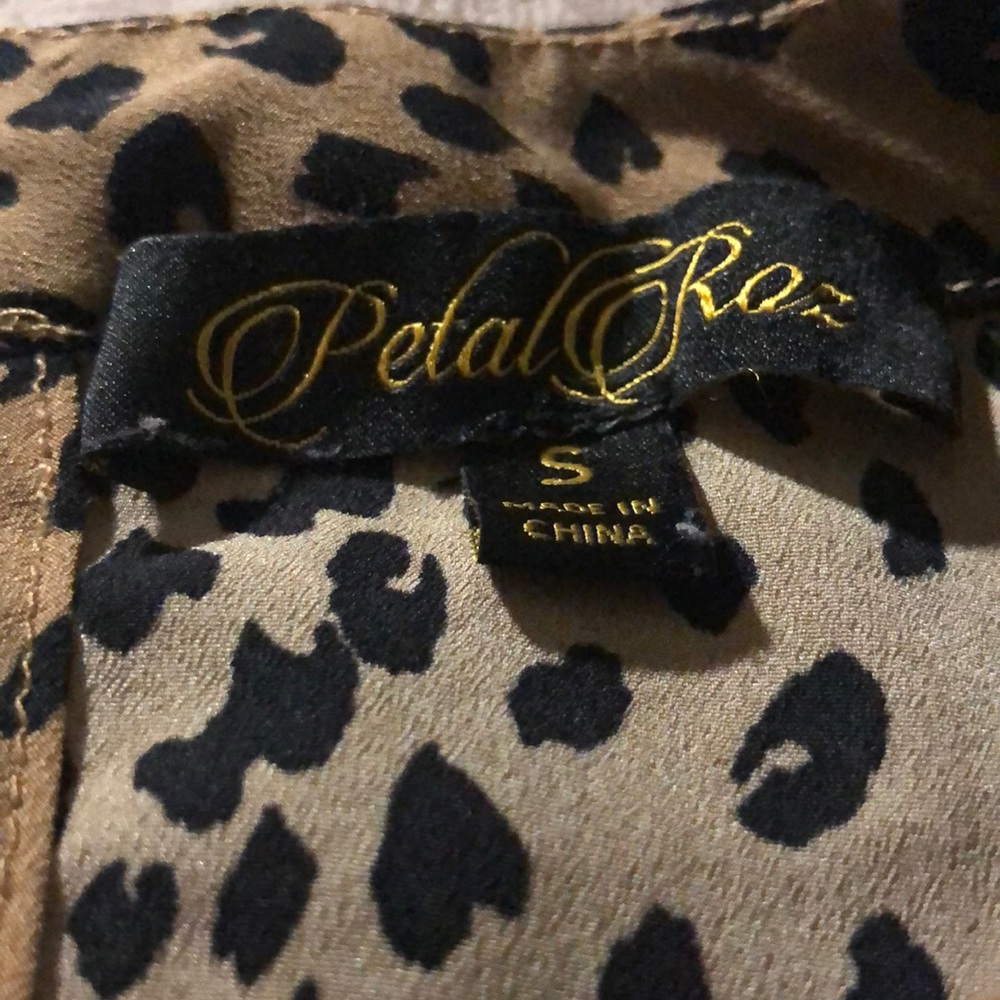Animal print dress shirt 💅🏽